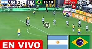 Argentina vs Brasil en vivo, donde ver, a que hora juega argentina vs brasil Cuartos de final sub 17