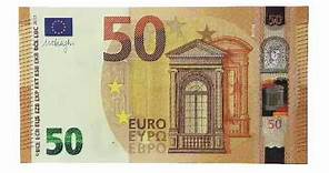 Tous les éléments de sécurité du nouveau billet de 50 euros