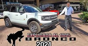 FORD BRONCO SPORT 2021 EN MEXICO, EXPLICACION COMPLETA. PODEROSA CON TRACCION 4X4