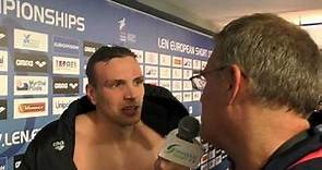Interview with Paul Biedermann at 2015 European SC Champs