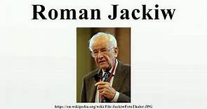 Roman Jackiw