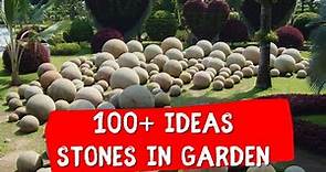 100+ GARDEN STONE IDEAS ⭐️ Rocks landscaping design