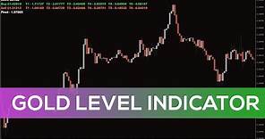Gold Level indicator for MT4 - BEST FOR GOLD TRADING IN FOREX