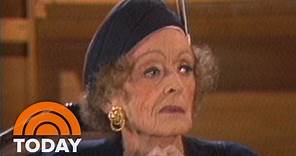 Bette Davis Talks To Bryant Gumbel About Joan Crawford In 1987 Interview | Flashback | TODAY