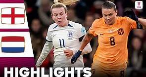 England vs Netherlands | What a Comeback | Highlights | UEFA Women's Nations League 01-12-2023