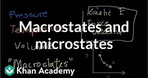 Macrostates and microstates | Thermodynamics | Physics | Khan Academy