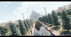 TAJ MAHAL 3D ANIMATION CINEMATIC