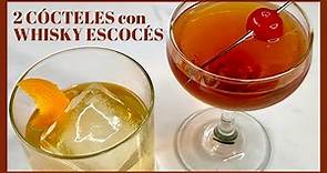 🥃 PADRINO / ROB ROY / 2 Cócteles FÁCILES con WHISKY ESCOCÉS 🏴󠁧󠁢󠁳󠁣󠁴󠁿