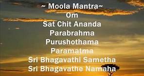 ~ ♥ Moola Mantra ♥ ~ - Extremely Powerful Mantra