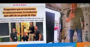 Reportaje que nos hizo la Televisión de Galicia @TVGalicia en el programa #quenandaai_tvg. #galego #furgoneta #camper #camping #vanlife