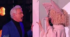 Sia & David Byrne - Unstoppable (Live @ Miley's New Years Eve Party)