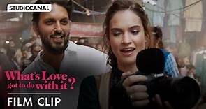 WHAT'S LOVE GOT TO DO WITH IT? - Clip starring Shazad Latif, Lily James