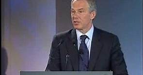 Tony Blair speech on the launch of his Faith Foundation