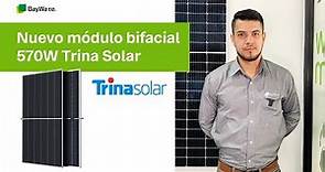 Nuevo módulo bifacial 570W Trina Solar