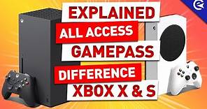 Explained: Xbox All Access, Game Pass & Difference Xbox Series S & X. All You Need to Know