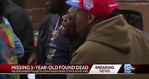 Major Harris' father breaks down after hearing his son was found dead