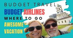 Budget Vacation to Exciting Halifax Nova Scotia Canada | No Fills Flight Review / EP 2 of 5