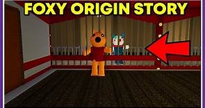 ROBLOX PIGGY FOXY ORIGIN STORY - [SAD/FOXY SKIN]