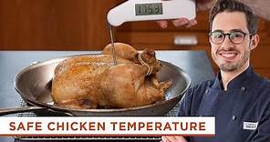 What is the Safe Temperature to Cook Chicken to?