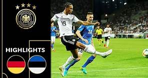 Rousing Attacking Football | Germany - Estonia 8-0 | Highlights | Euro Qualifiers