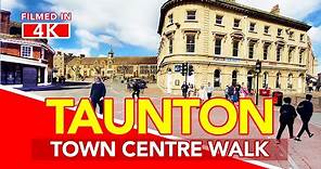 TAUNTON Somerset | Walk through Taunton Town Centre, Somerset England