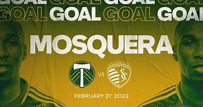GOAL | Juan David Mosquera cleverly slots in the first Timbers goal of 2023