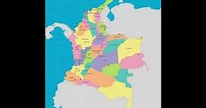 Mapa Geográfico de Colombia