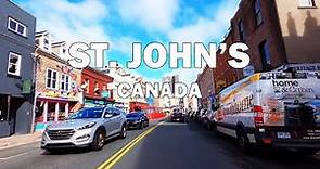 ST. John's, Canada - Driving Tour 4K