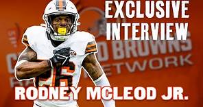 Exclusive Interview with Browns S Rodney McLeod Jr. | Cleveland Browns Daily