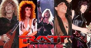 RATT live Irvington, New Jersey June 5th 1984 Out Of The Cellar Tour, Full Concert