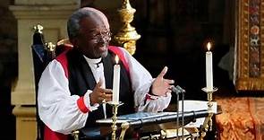 US minister Michael Curry captures world's attention with powerful royal wedding sermon