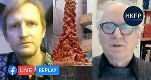 HKFP_Live Replay: Sculptor Jens Galschiøt on the University of HK's removal of the Pillar of Shame