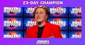 Mattea Roach’s Incredible Jeopardy! Streak Ends After 23 Wins | JEOPARDY!