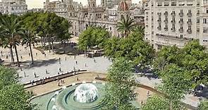 Así será la nueva Plaza del Ayuntamiento de Valencia