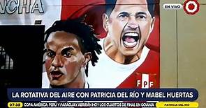 Artista retrató a Gianluca Lapadula y a André Carrillo en un mural en Surco [VIDEO] | RPP Noticias