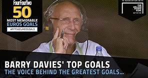 Barry Davies: The voice behind the greatest goals
