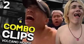 COMBOCLIPS VOLCANO HOUSE #2 | Buti_sito , glogloking y el macarius