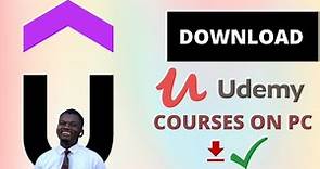 How to download udemy on your desktop