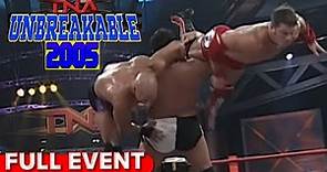 Unbreakable 2005 | FULL PPV | AJ Styles v Samoa Joe v Christopher Daniels For The X Division Title!