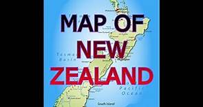 MAP OF NEW ZEALAND