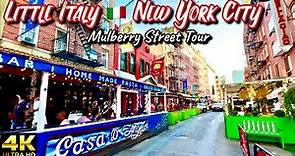 New York City Little Italy 🇮🇹 Mulberry Street Tour