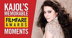 Kajol’s Best Filmfare Awards Moments | Kajol Best Actress Kuch Kuch Hota Hai | Birthday Special