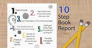 10 Steps to Writing an Awesome Book Report