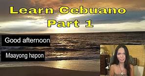 Learn Basic Cebuano | Lesson 1 | Introductions & Greetings