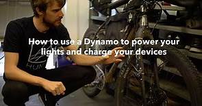 How to use a Dynamo hub to power your lights and charge your devices