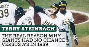Terry Steinbach on the real reason why Giants had no chance versus A’s in 1989 | NBC Sports CA
