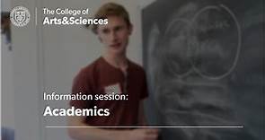 Cornell University College of Arts & Sciences Info Session Part 2: Academics