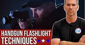 Handgun Flashlight Techniques That You Need to Know