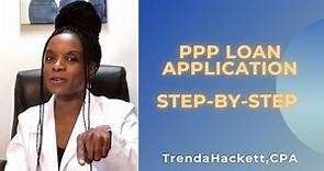 PPP Loan Application: Do It Yourself/Step-By-Step