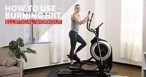 Burning Elliptical HIIT Workout for Beginners + How to Use Effectively